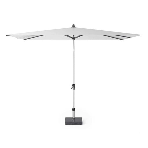 Rechthoekige parasol wit Riva 300 x 200 cm kantelbaar