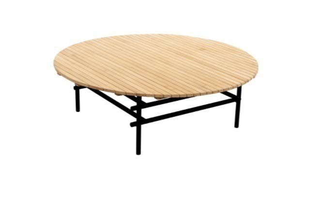 Teak salontafel buiten rond 106 cm - Yoi Ki