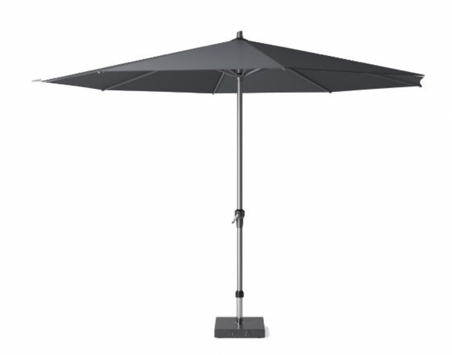 Witte parasol Riva Platinum 350 cm rond