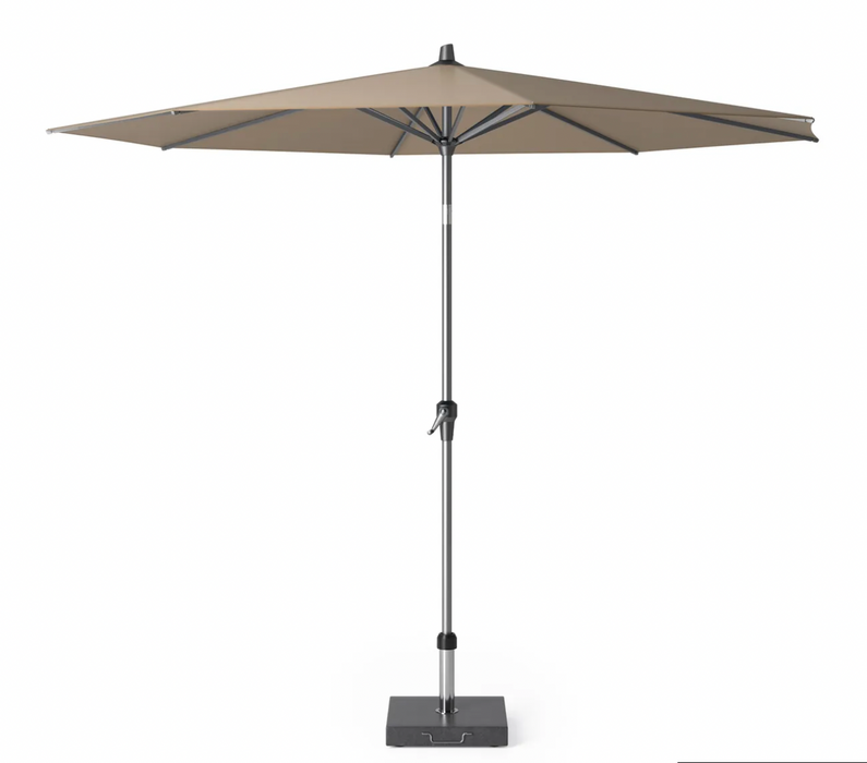 Witte parasol Riva Platinum 350 cm rond