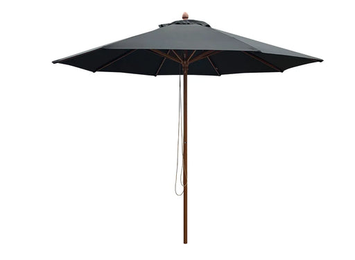 Lucia parasol hout van Borek Ø300 zwart