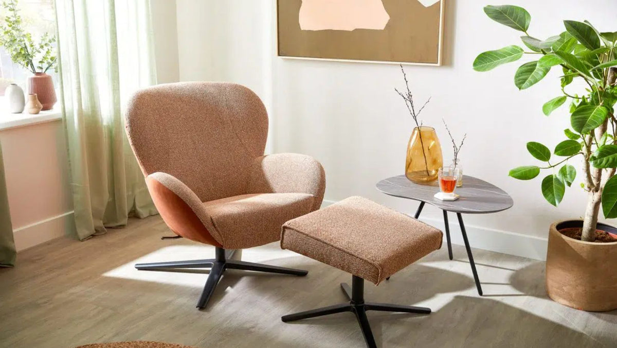 Wahson Fauteuil van imitatiebont, moderne gestoffeerde accentstoel met gouden metalen poten, gelegenheidsfauteuil voor slaapkamer/woonkamer, wit Wahson Fauteuil van imitatiebont, moderne gestoffeerde accentstoel met gouden metalen poten, gelegenheidsfauteuil voor slaapkamer/woonkamer, wit