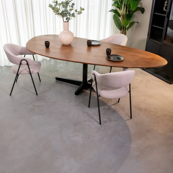 Eettafel Rosie Nature Smooth