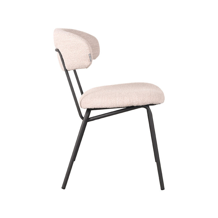 Boucle - Zack Eetkamerstoel - Naturel  - LABEL51