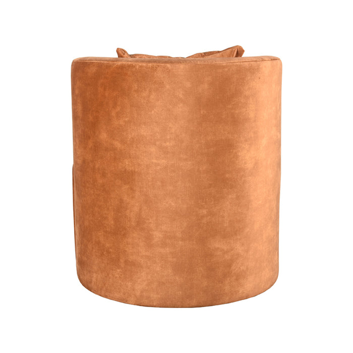 LABEL51 Fauteuil Evy - Oker - Velours 65 cm