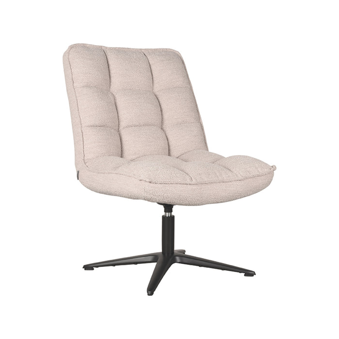 Vince LABEL51 draaibare Fauteuil - Naturel - Boucle