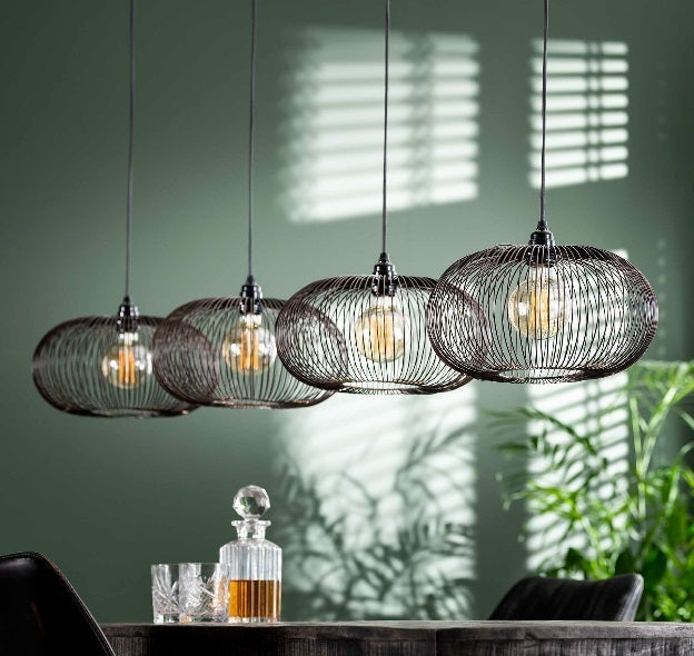 Moderne hanglamp koperdraad