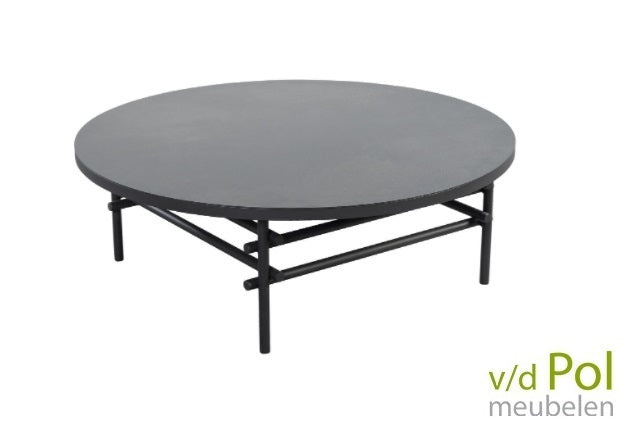 Ronde salontafel tuin Yoi Ki 106cm grijs