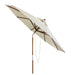 Parasol Enzo Borek 200 x 200 cm ecru Van de Pol meubelen