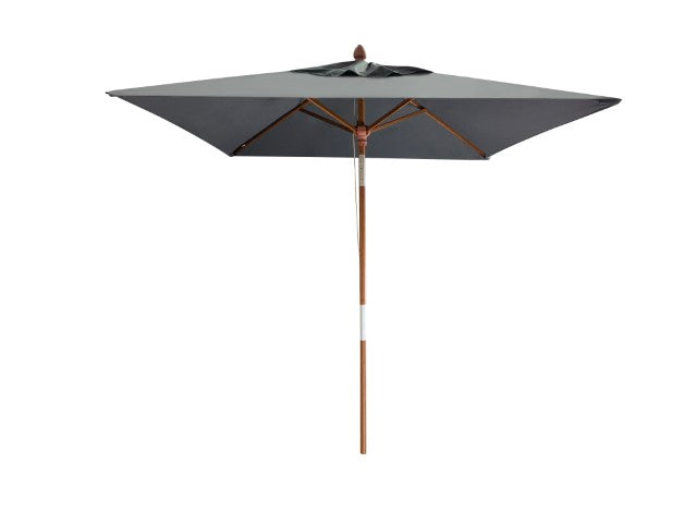 Borek parasol Enzo vierkant grijs 300 x 300 cm