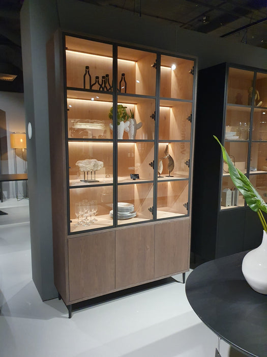 Vitrinekast Toff Vermeer 3 deurs - Op maat