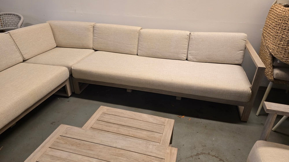 Grote teak loungeset Antigua Apple Bee - Showmodel