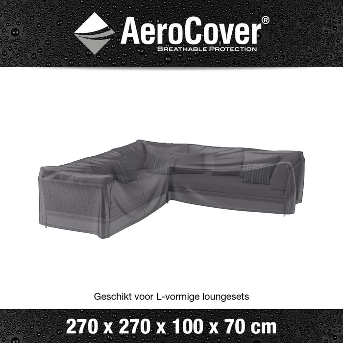 Aerocover hoes loungeset hoek 270x270 cm