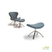 ruby design draaifauteuil met hocker bree's new world