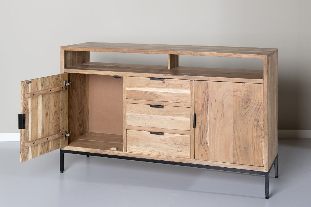 Dressoir acaciahout lage kast Oslo