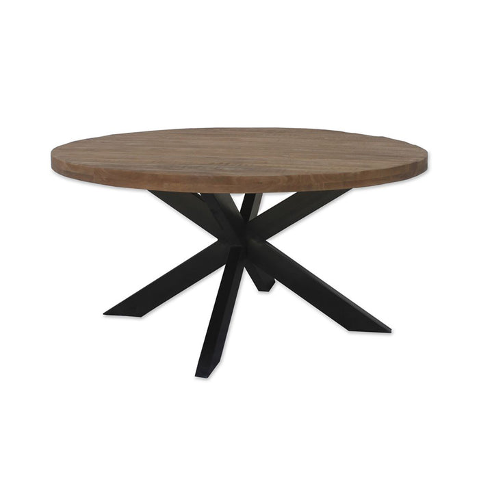 Mangohouten eettafel rond - Sturdy - showmodel