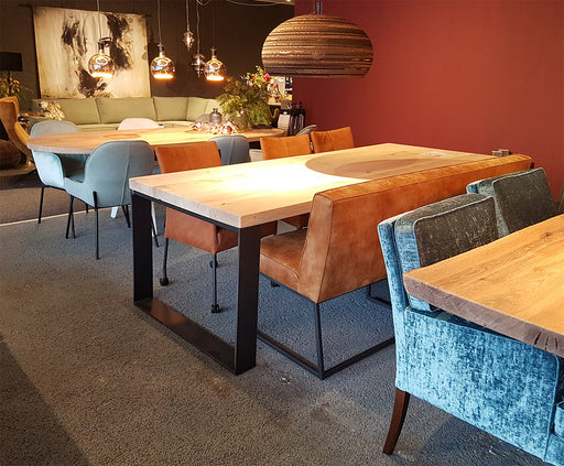 Woonwinkel Bilthoven met ruim aanbod eetkamerbanken zoals Lara van het Anker