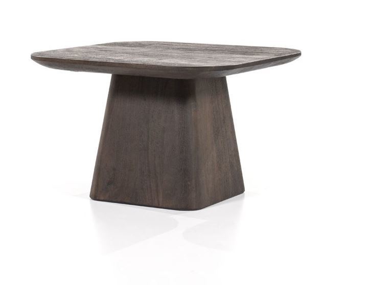 Apollo Salontafel Tim, vierkant, houtmateriaal met melamine coating, gekleurde tafelkrans, wit/antraciet, 68 x 68 x 41 cm Apollo Salontafel Tim, vierkant, houtmateriaal met melamine coating, gekleurde tafelkrans, wit/antraciet, 68 x 68 x 41 cm