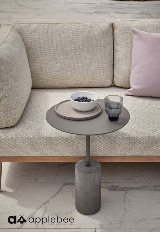 Bekijk Vintage Travertin Coffee Table / Salontafel op