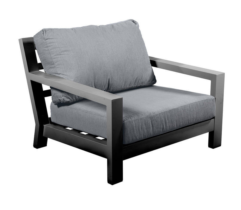 Ookii Yoi loungestoel tuin groot mixed grey