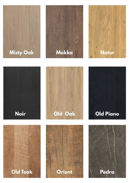 Ronde uitschuifbare eettafel 120-190 cm Mokka