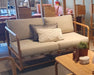 2 zits bank sling cotton flower applebee te zien in showroom
