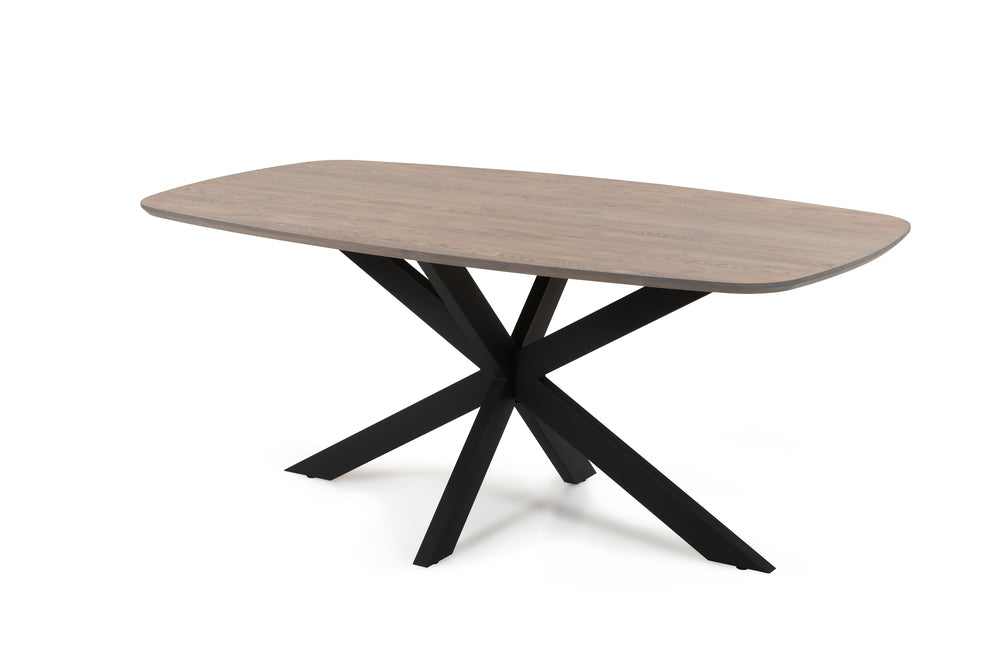 Mira Deens ovale eettafel van massief eikenhout - maten 160 t/m 240 cm