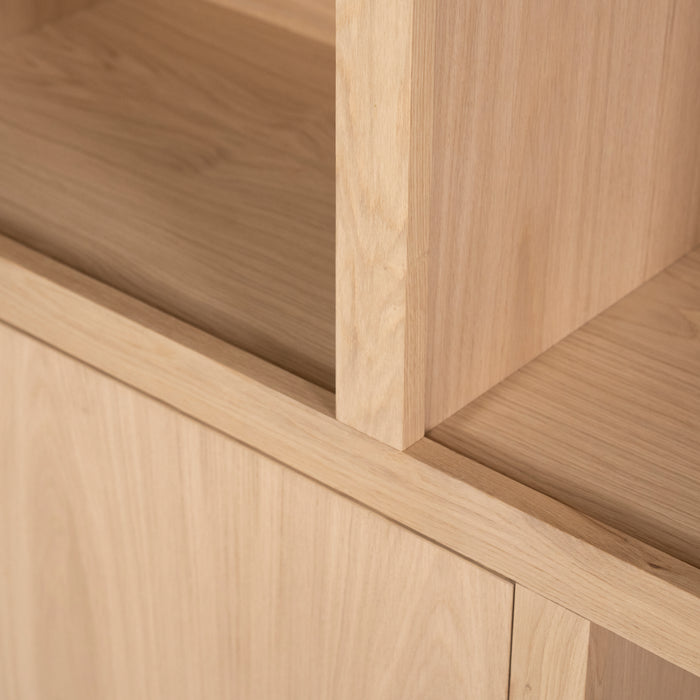 96286-Helsinki-wand-vakken-opberg-kast-120x170cm-naturel-eiken-fineer-2deuren-4open-hout-vakken-utrecht-eleonora-softclose