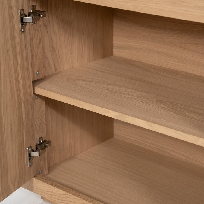 96286-Helsinki-wand-vakken-opberg-kast-120x170cm-naturel-eiken-fineer-2deuren-hout-4open-vakken-utrecht-eleonora-softclose