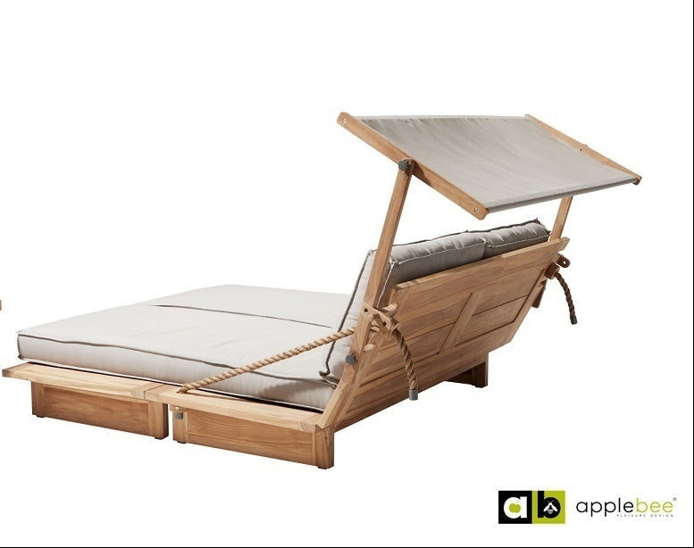 Robinson daybed Applebee | Ligbed teak | Loungebank |outlet