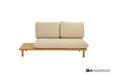 Apple Bee Sling Cotton Flower sofa 2-zits 175 teak rechts