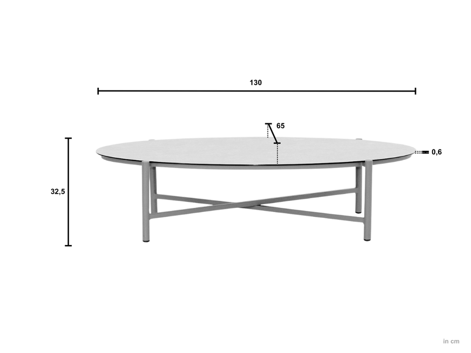 Apple Bee Bora Bora salontafel afmetingen