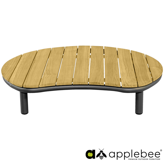 Apple Bee Moon Island Coffeetable Bronze teak