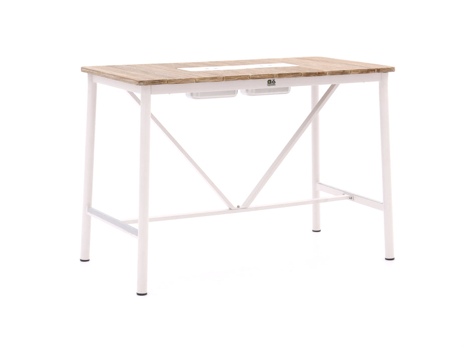 Bartuifel tuin Milou Oyster Applebee Teak/aluminium