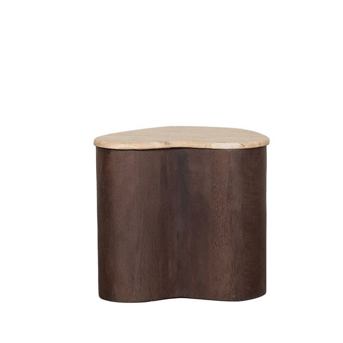 Salontafel 40 cm travertin