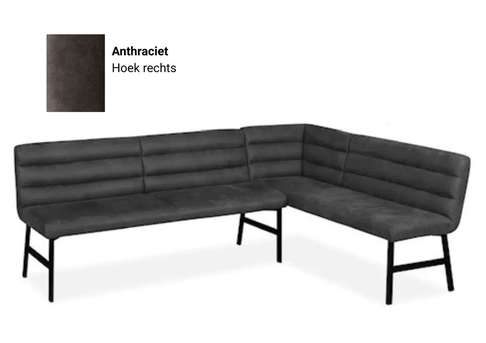 Bowie-eetbank-Anthraciet-zwart-grijs-hoek-rechts