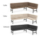 Product overzicht eetbank 3 kleuren, truffle, toffee, anthraciet
