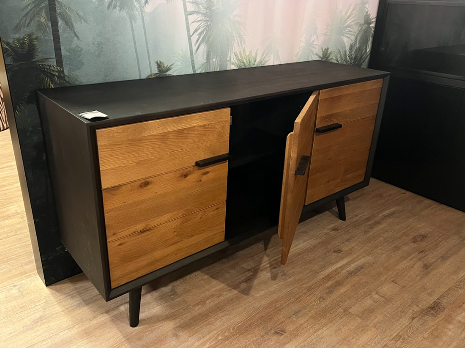 Bresso serie van 3 massief eiken meubels | Showmodelaanbieding