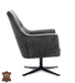 Bronco draaifauteuil Bull graphite zijkant