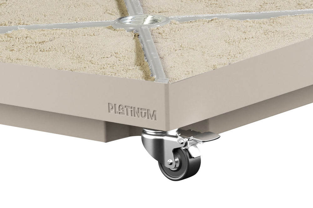 Ceramica 40 kg parasolvoet sandstone