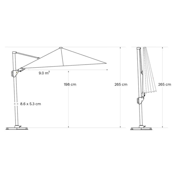 Challenger T² premium afmetingen platinum