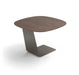 Choq Top23 salontafel in notenfineer en frame Anodic Brown