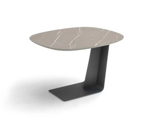 Choq Top 23 salontafel marmerlook pulpis light antraciet frame