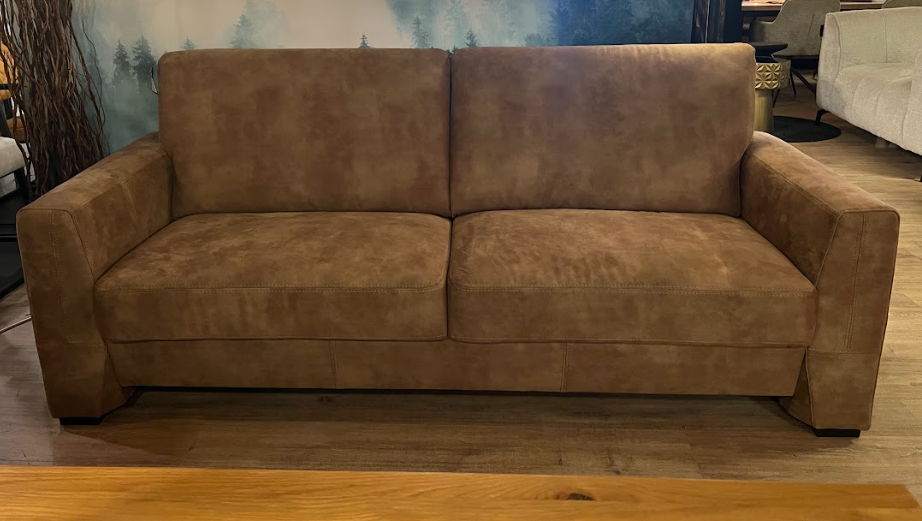 Clara-3-zits-bankleer-look-lichtbruin-aardetint-utrecht-sale-uitverkoop-showmodel-stiksel