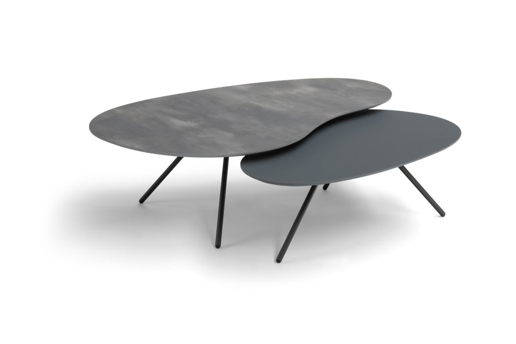 Cloudy Salontafelset - HPL Silver & Fenix Antraciet