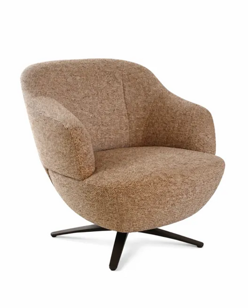Draaifauteuil kuipvorm Vento