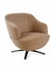 Draaifauteuil kuipvorm Vento