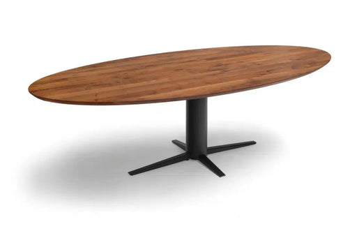 stel tafel zelf samen ovale eettafel thor bree's new world 