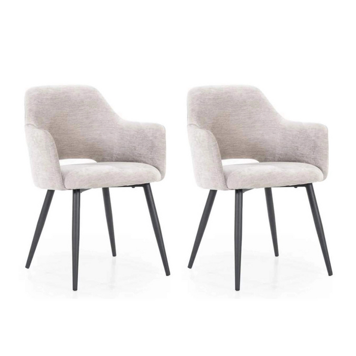 Eleonora eetkamerstoel esmee set van 2 outlet