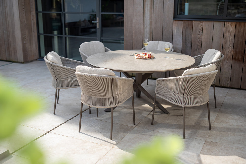 Florence dining set terre waterbestendig 4 seasons taste 4so